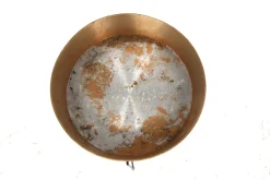 Skandinavischer Übertopf aus Metall, 1960