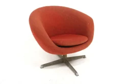 Skandinavischer Drehsessel, Schweden, 1960