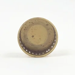Skandinavischer Mid-Century Glas & Messing Kerzenhalter Modell L 95 von Hans-Agne Jakobsson Ab Markaryd, Schweden, 1960er