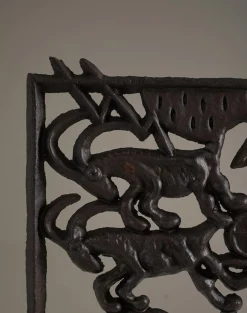 Skandinavischer Mid-Century Kaminschirm Olle Hermansson zugeschrieben, 1960er