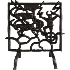 Skandinavischer Mid-Century Kaminschirm Olle Hermansson zugeschrieben, 1960er