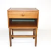 Skandinavischer Teak Nachttisch, Schweden, 1960