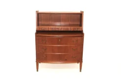 Skandinavischer Teak Sekretär, Dänemark, 1950