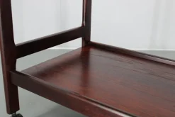 Skandinavischer Vintage Servierwagen aus Teak von BRDR Furbo Spøttrup, 1970er