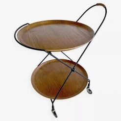Skandinavischer Vintage Servierwagen, 1960er