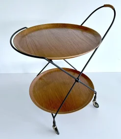 Skandinavischer Vintage Servierwagen, 1960er