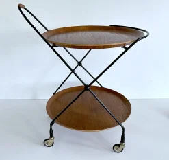 Skandinavischer Vintage Servierwagen, 1960er