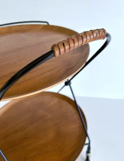 Skandinavischer Vintage Servierwagen, 1960er