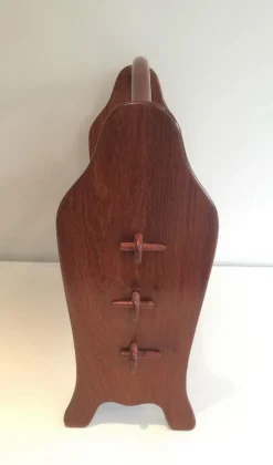 Skandinavischer Zeitschriftenständer aus Teak, 1970er