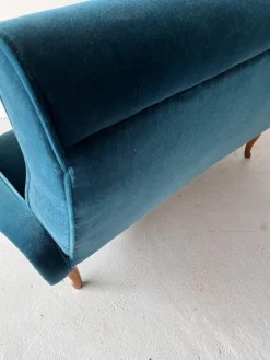 Skandinavisches Mid-Century Doppelsofa, Norwegen, 1950er