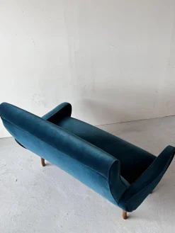 Skandinavisches Mid-Century Doppelsofa, Norwegen, 1950er