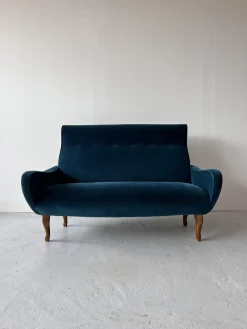 Skandinavisches Mid-Century Doppelsofa, Norwegen, 1950er