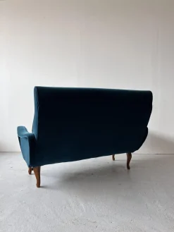 Skandinavisches Mid-Century Doppelsofa, Norwegen, 1950er