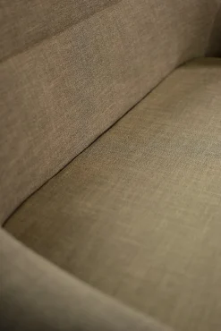 Skandinavisches Mid-Century Modern Zwei-Sitzer Grace Sofa in Braunem Stoff von Ikea, 1961