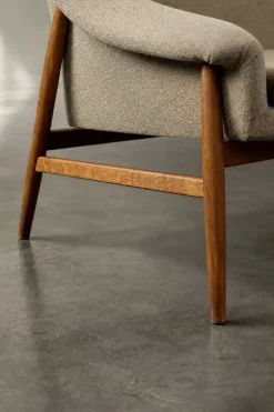 Skandinavisches Mid-Century Modern Zwei-Sitzer Grace Sofa in Braunem Stoff von Ikea, 1961