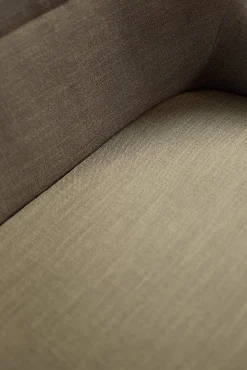 Skandinavisches Mid-Century Modern Zwei-Sitzer Grace Sofa in Braunem Stoff von Ikea, 1961