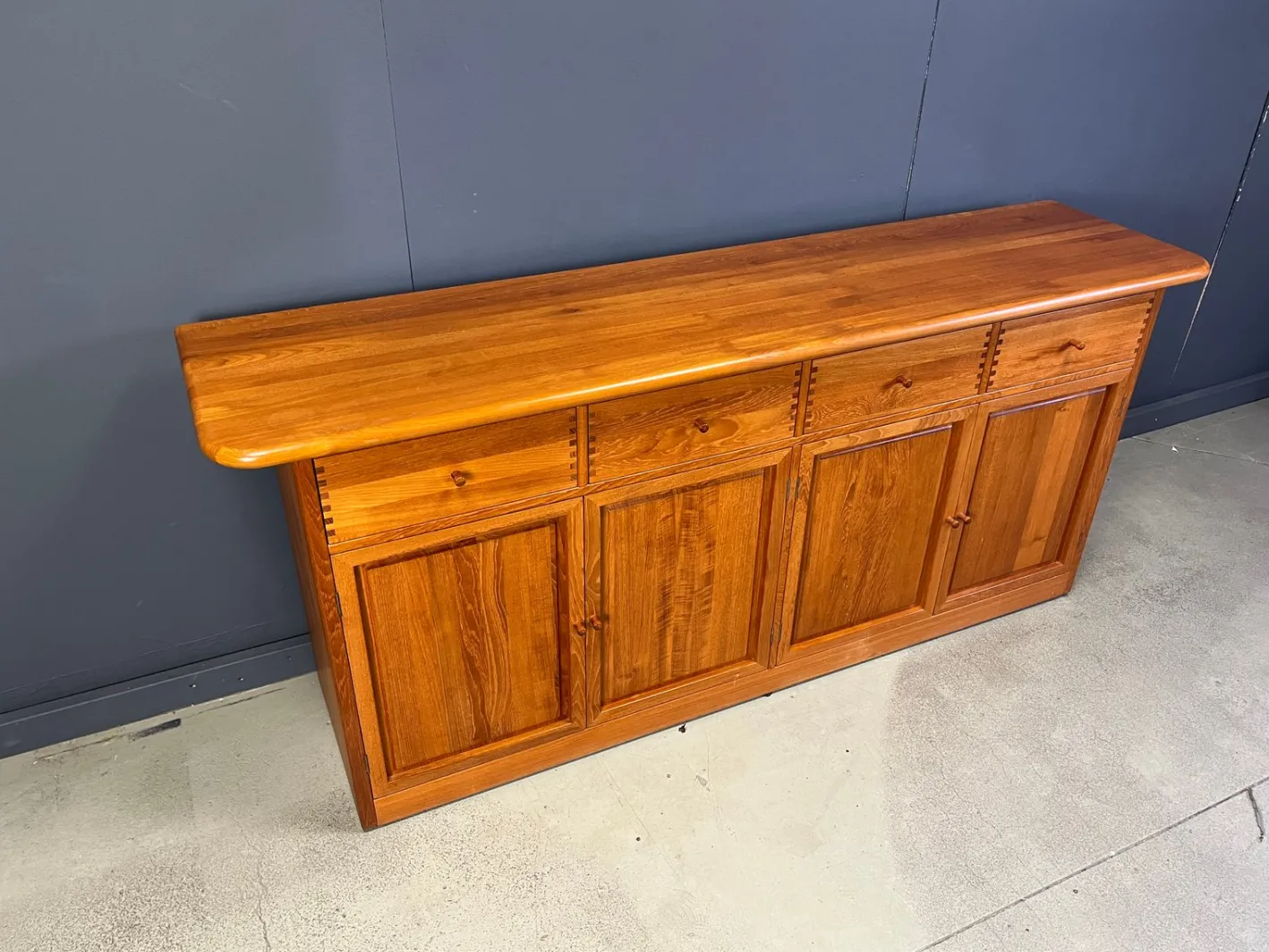 Skandinavisches Mid-Century Sideboard von Soren Nissen & Ebbe Gehl, 1970er