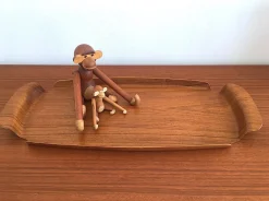 Skandinavisches Teak Tablett von Silva, 1960er