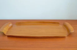 Skandinavisches Teak Tablett von Silva, 1960er