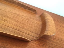 Skandinavisches Teak Tablett von Silva, 1960er