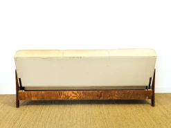 Skandinavisches Vintage Samt Sofa & Sessel, 1960er, 2er Set