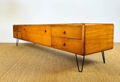 Skandinavisches Vintage Teak Sideboard, 1960