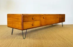 Skandinavisches Vintage Teak Sideboard, 1960