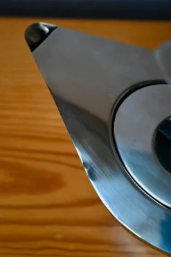 Skandinavische Tekana Teekanne aus versilbertem Edelstahl von C. Jörgensen für Bodum