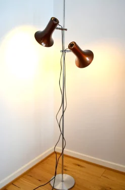 Skandinavische Vintage Stehlampe von Jo Hammerborg für Fog & Mørup