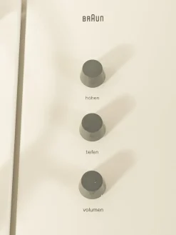 SK-55 Snow Whites Sarg von Dieter Rams für Braun