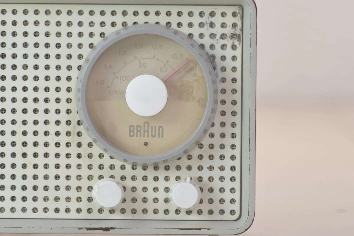 SK 2/2 Tischradio von Braun, 1950er