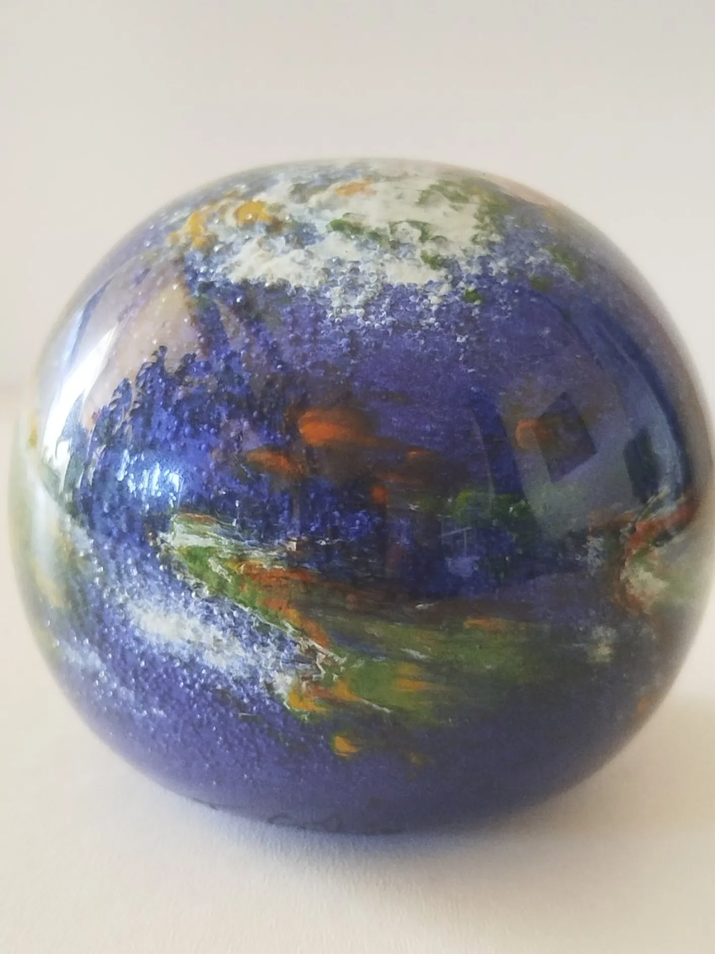 Skulpturaler Schwefel Planet Erde von Florea Silviu