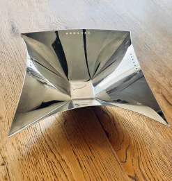 Skulpturaler Versilberter Tafelaufsatz von Lino Sabattini, Italien, 1970er
