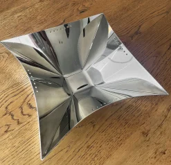 Skulpturaler Versilberter Tafelaufsatz von Lino Sabattini, Italien, 1970er