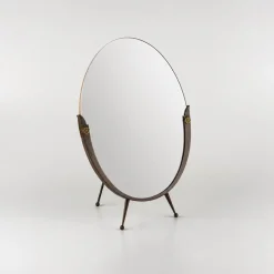 Skulpturaler Vintage Schminkspiegel von Gio Ponti, Italien, 1950er