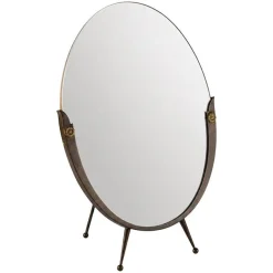 Skulpturaler Vintage Schminkspiegel von Gio Ponti, Italien, 1950er