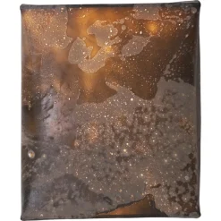 Skulpturales Lichtobjekt aus Eiche und Bio-Textil-Leinwand von Natural Material Studio