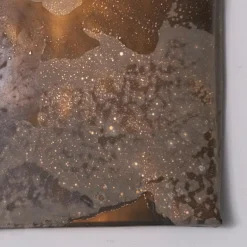 Skulpturales Lichtobjekt aus Eiche und Bio-Textil-Leinwand von Natural Material Studio