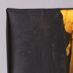 Skulpturales Lichtobjekt aus Eiche und Bio-Textil-Leinwand von Natural Material Studio