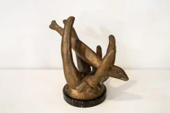 Skulptur aus Bronze, Italien, 1950er