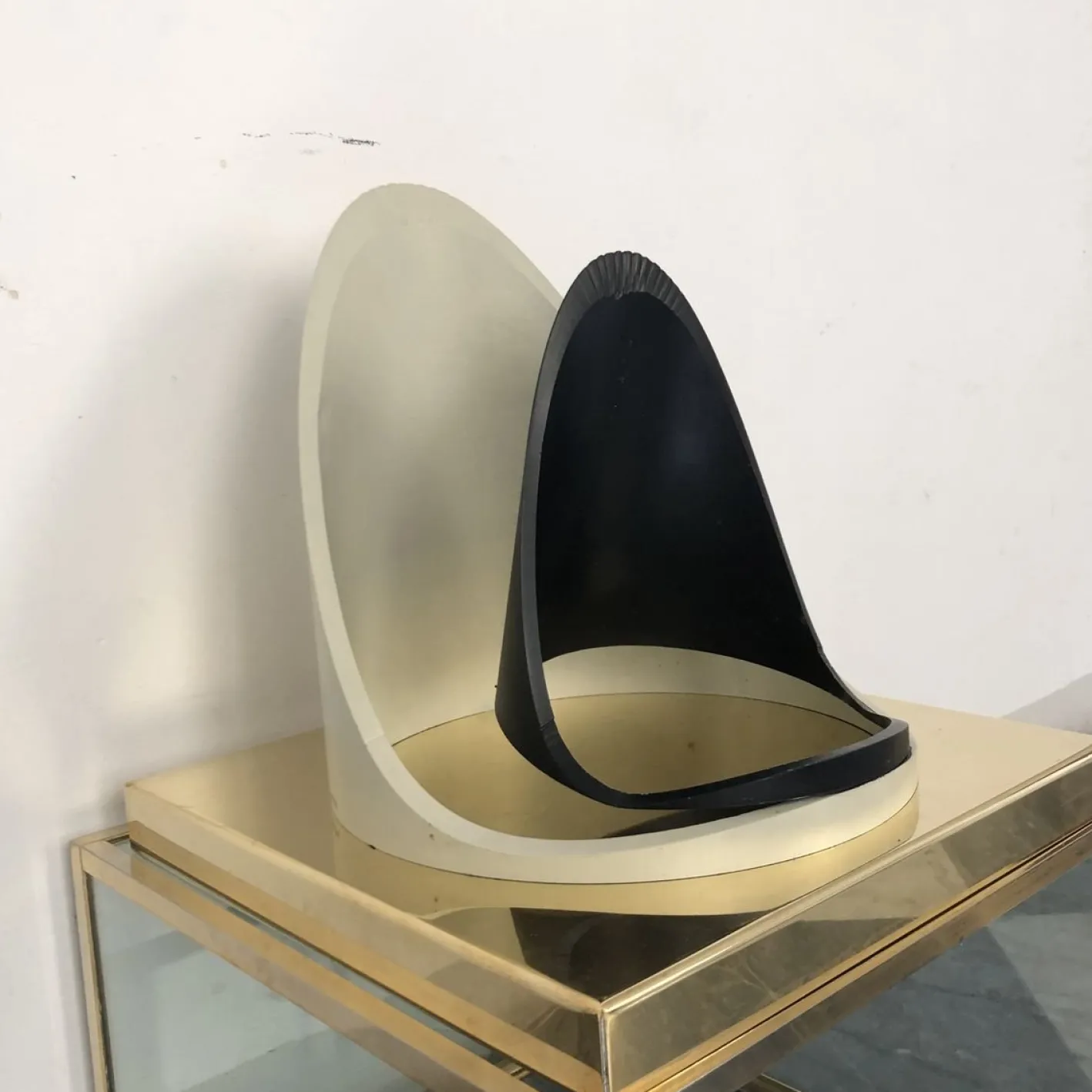 Skulptur aus Messing & Eisen von Malimpensa Giuliano, 1999