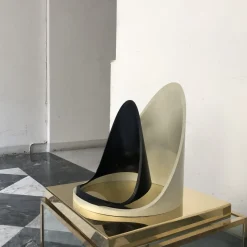 Skulptur aus Messing & Eisen von Malimpensa Giuliano, 1999