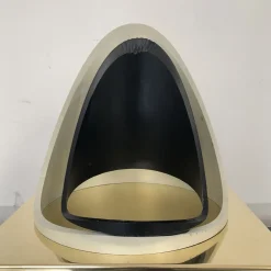 Skulptur aus Messing & Eisen von Malimpensa Giuliano, 1999