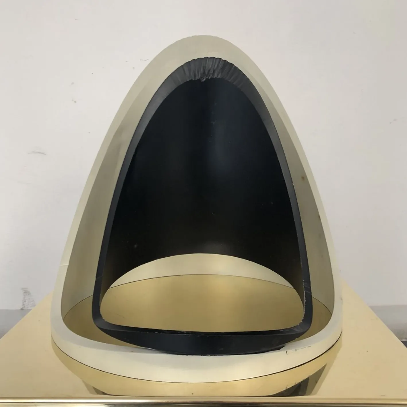 Skulptur aus Messing & Eisen von Malimpensa Giuliano, 1999