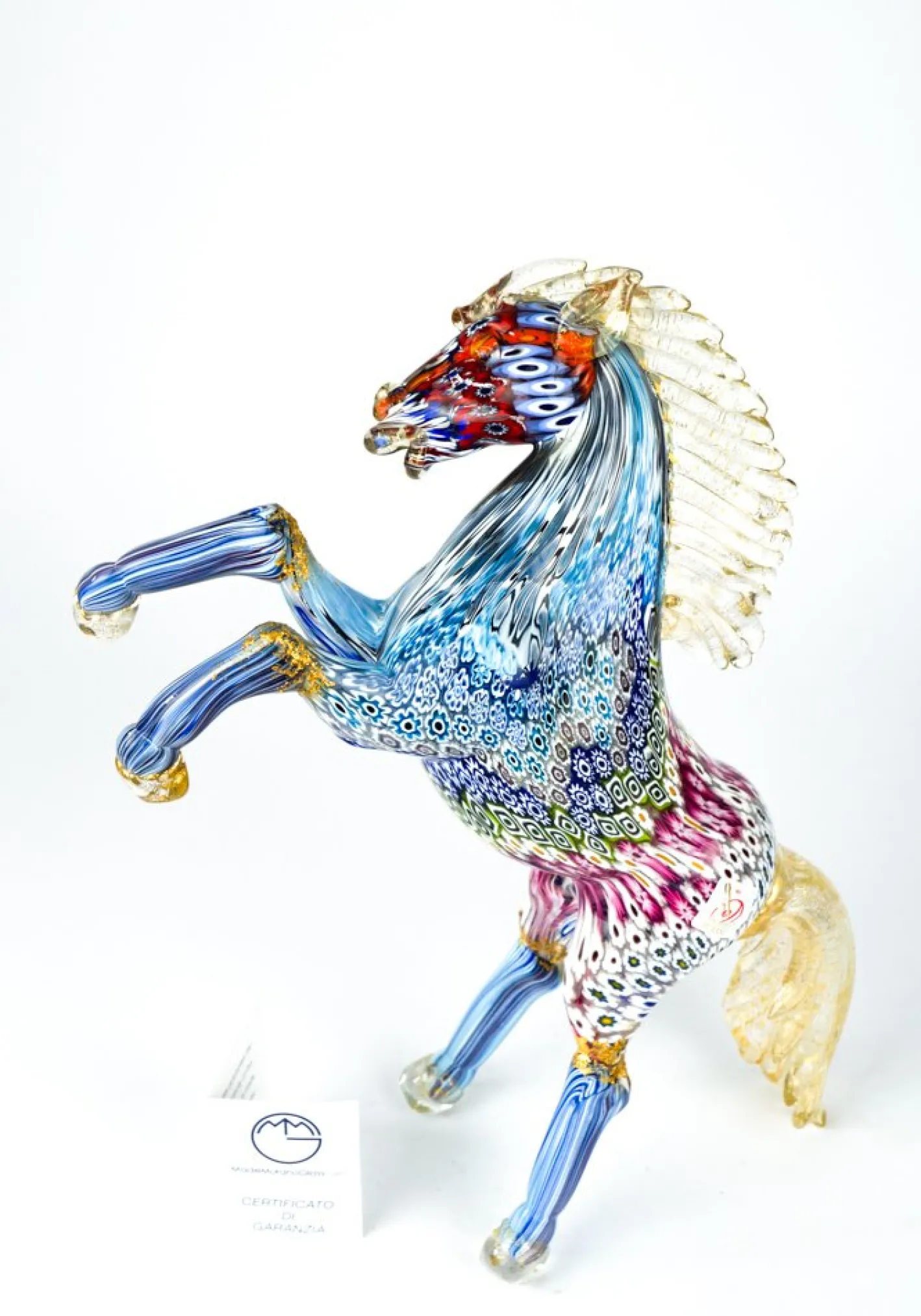 Skulptur Pferd M von Made Murano Glass, 2019