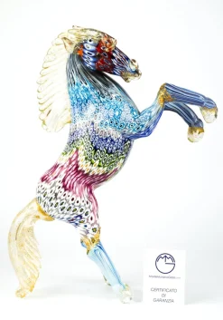 Skulptur Pferd M von Made Murano Glass, 2019