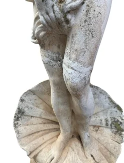Skulptur von Botticellis Venus, 1950, Stein