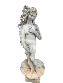 Skulptur von Botticellis Venus, 1950, Stein