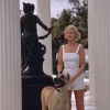 Slim Aarons, CZ Gast mit ihrer Deutschen Dogge, Estate Stamped Fotodruck, 1955 / 2020er