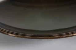 Small Art Deco Danish Low Bowl in Bronze from Just Andersen, 1940s